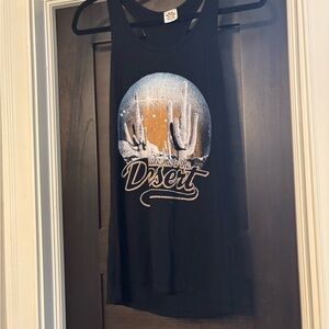 Black Desert Cactus Tank Top. Boutique find